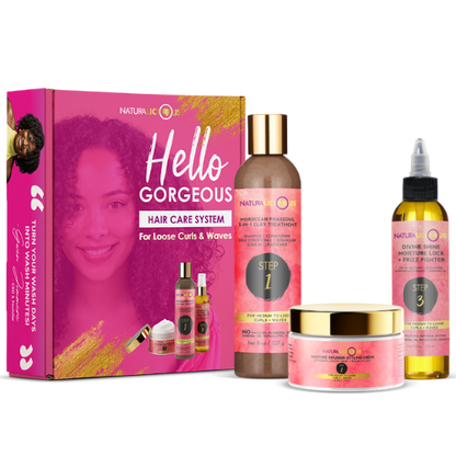 Hello Gorgeous Hair Care System (For Loose Curls)