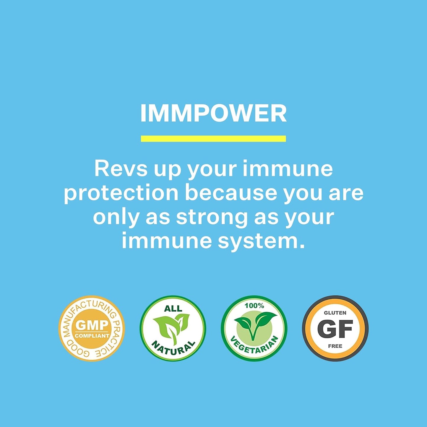 ImmPower® AHCC Mushroom Extract – 500 mg x 30 Vegetarian Capsules for Immune & Cytokine Support