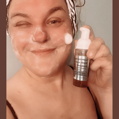 Gentle Foaming Facial Cleanser – Aloe, Apple & Ashwagandha for All Skin Types