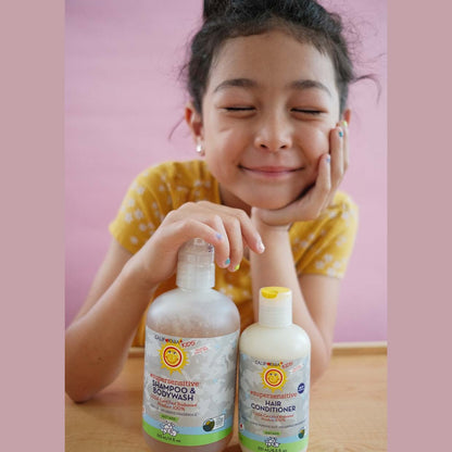 (No Fragrance) Kids #SuperSensitive™ Shampoo + Conditioner Bundle