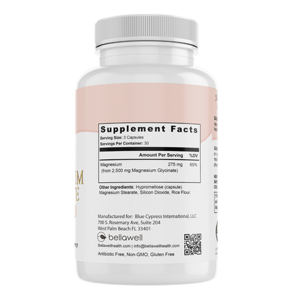 Magnesium Glycinate - Cellular Balance by Bellawell