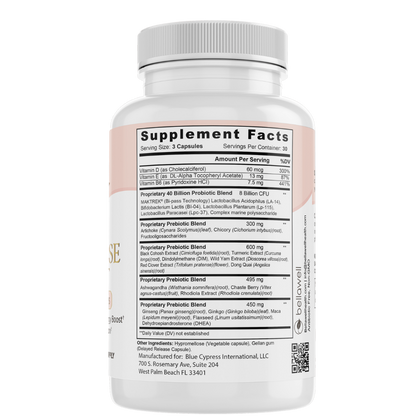 Menopause Support: - A Thoughtful Blend of Ingredients by Bellawell