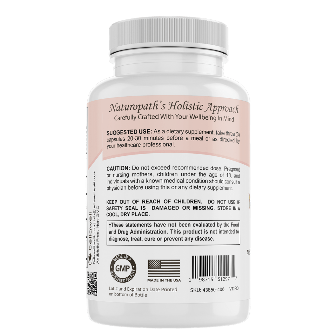 Menopause Support: - A Thoughtful Blend of Ingredients by Bellawell