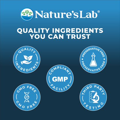 Nature's Lab Hyaluronic Acid with BioCell Collagen® & MSM - 60 Capsules