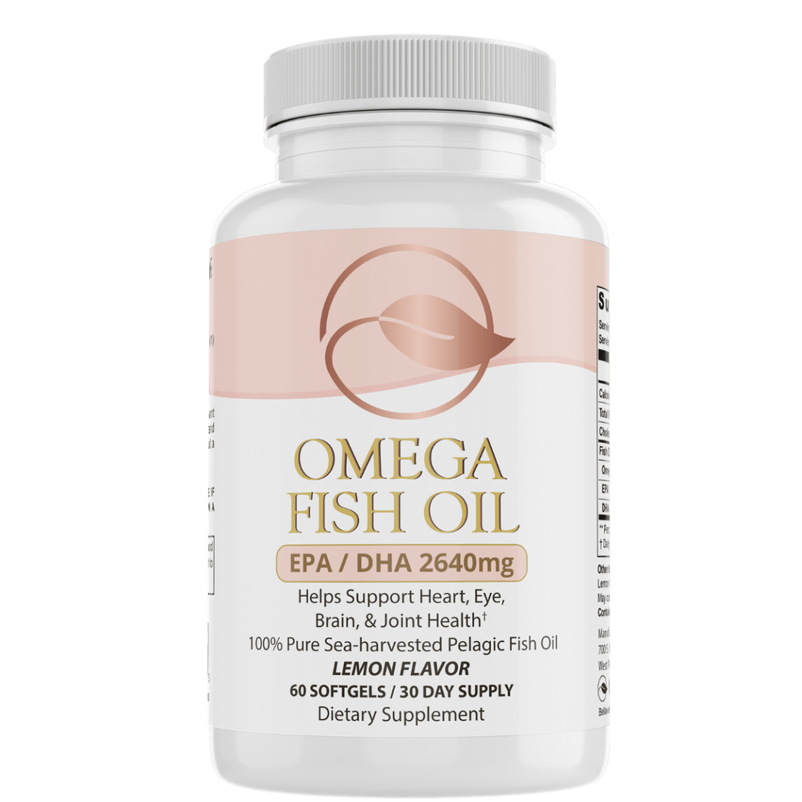Omega Fish Oil -Omega-3 Fatty Acids by Bellawell