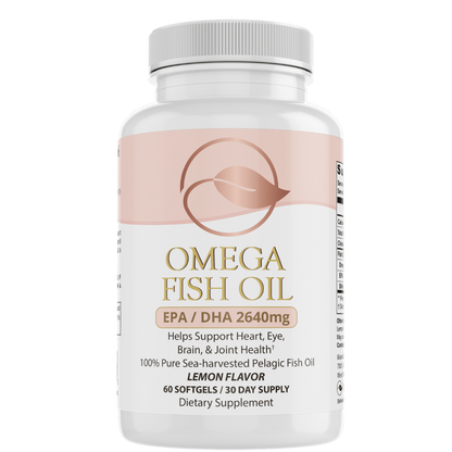 Omega Fish Oil -Omega-3 Fatty Acids by Bellawell