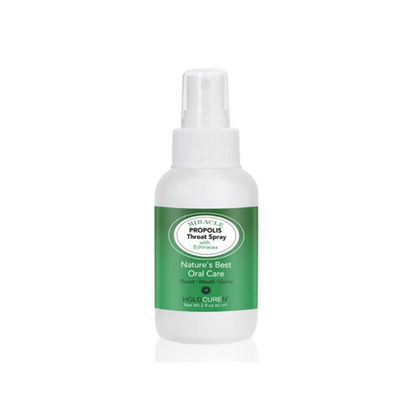 2 oz Miracle Propolis Throat Spray  with 7 other herbs for Flu season and Allergies