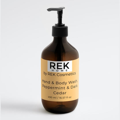Peppermint & Dark Cedar Hand & Body Wash