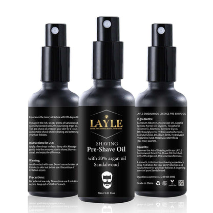 Men’s Pre-Shave Oil – Smooth, Nourished & Razor-Ready ✨🪒