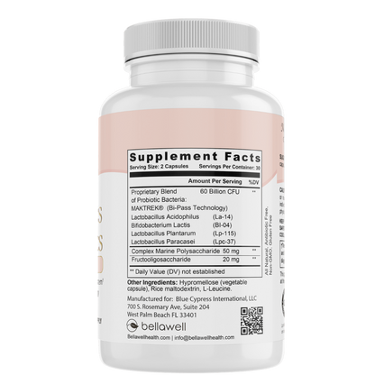 Probiotics 60 Billion by Bellawell