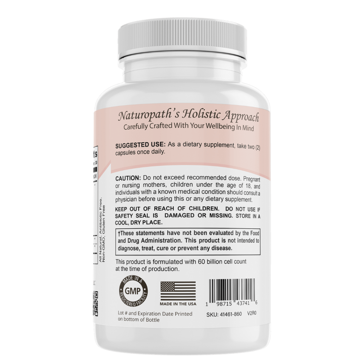 Probiotics 60 Billion by Bellawell