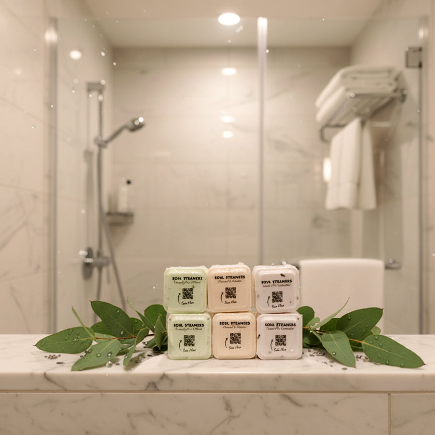 Shower Steamers |  Luxury Home SPA Experience | Soul Balm Sisters