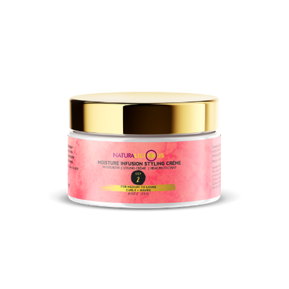 Step 2: Moisture Infusion Styling Creme (For Loose Curls)