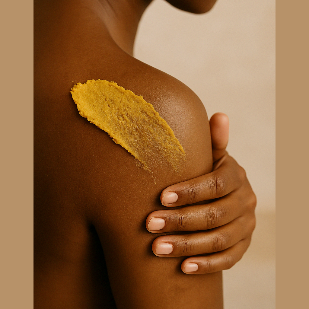 iconic sunglow turmeric + mānuka honey body polish *new size*