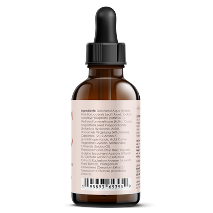Vitamin C Serum for Face With Hyaluronic Acid, Vitamin E, Aloe Vera, and Jojoba oil 2 fl oz by Bellawell