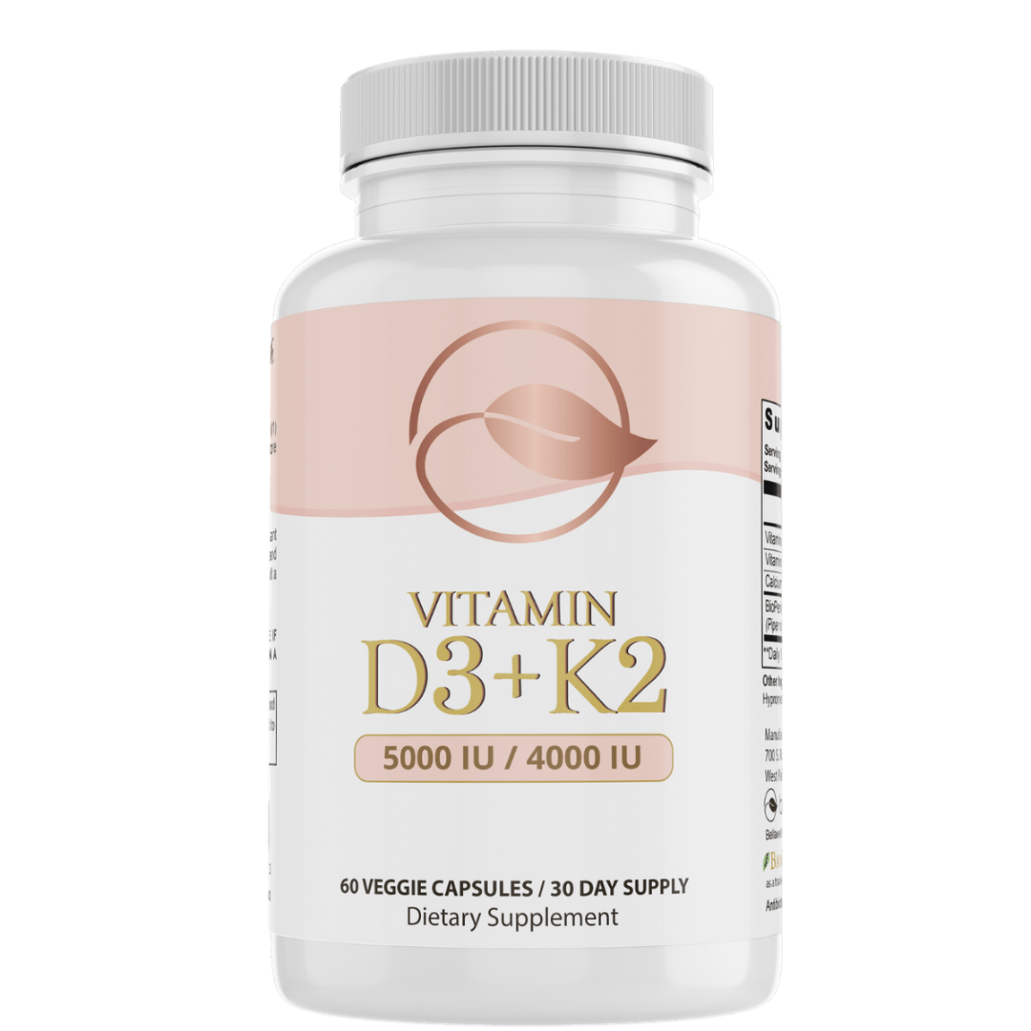 Vitamin D3 & K2 - Sunshine Boost by Bellawell