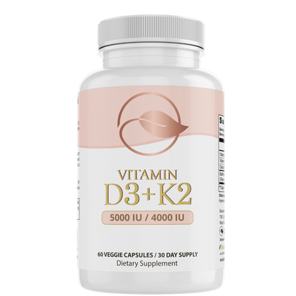 Vitamin D3 & K2 - Sunshine Boost by Bellawell