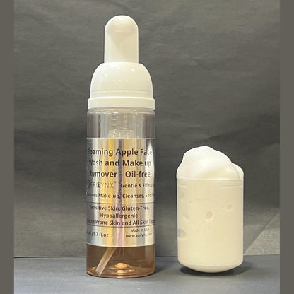 Gentle Foaming Facial Cleanser – Aloe, Apple & Ashwagandha for All Skin Types